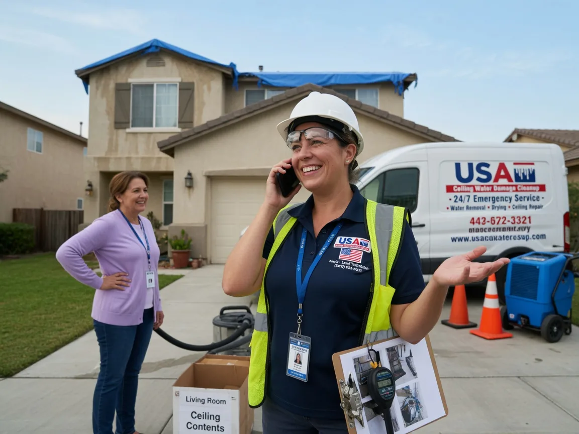 Ceiling Water Damage Restoration Ben Wheeler, TX FAQs