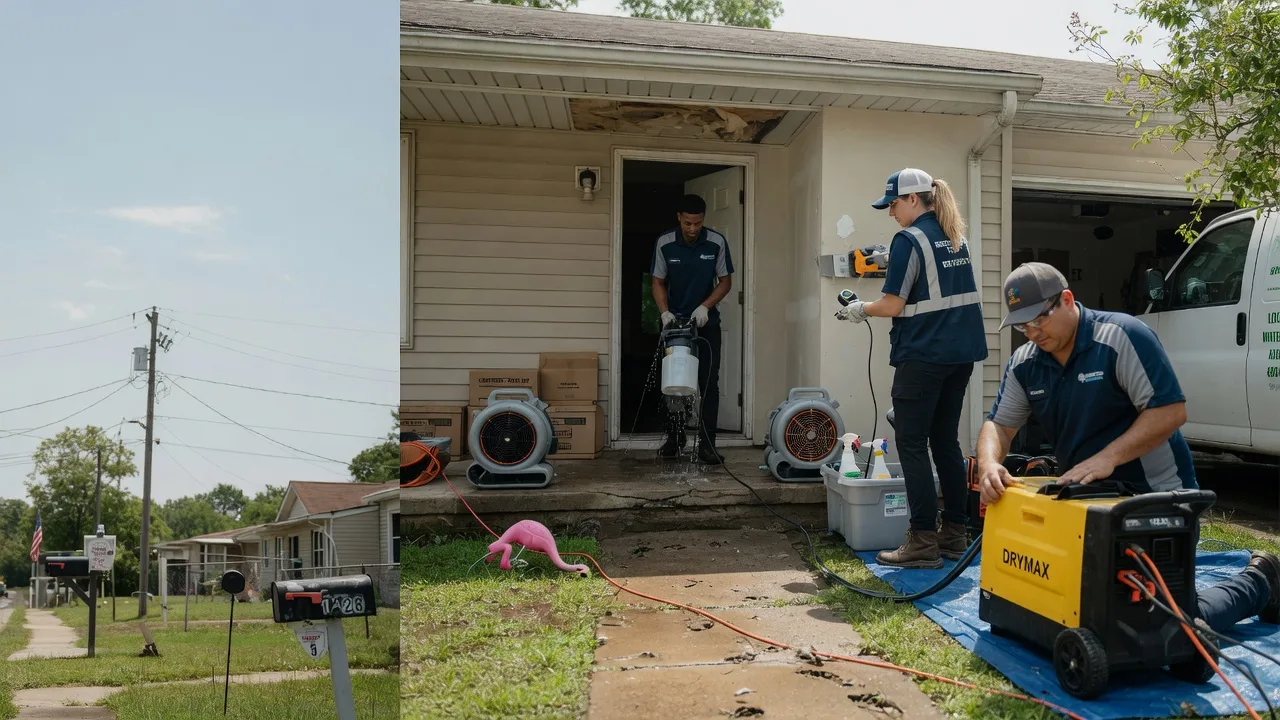 Storm Damage Water Removal in Ben Wheeler, TX near me